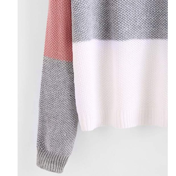 Color Block Sweater - Picture 2 of 3